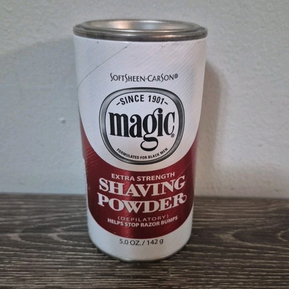 SoftSheen Carson Magic Shaving Powder Extra Strength Size 5 oz. HTF - New